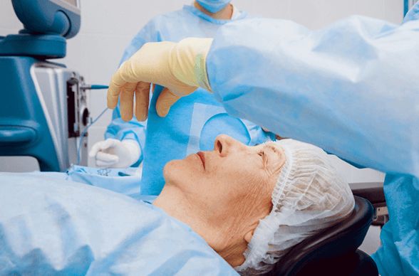 glaucoma drainage implant surgery