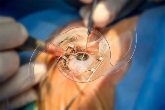 glaucoma drainage implant surgery